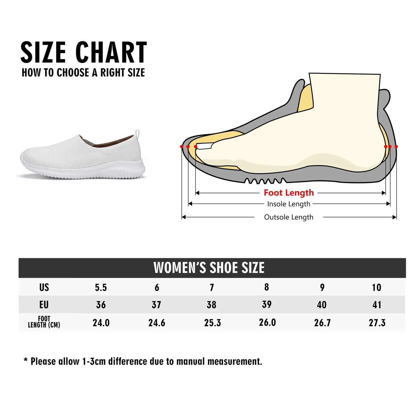 Womens Nursing Slip On Shoes - An Initial Impression
