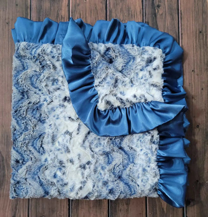 Couture Minky Ruffled Lovie Blanket - An Initial Impression