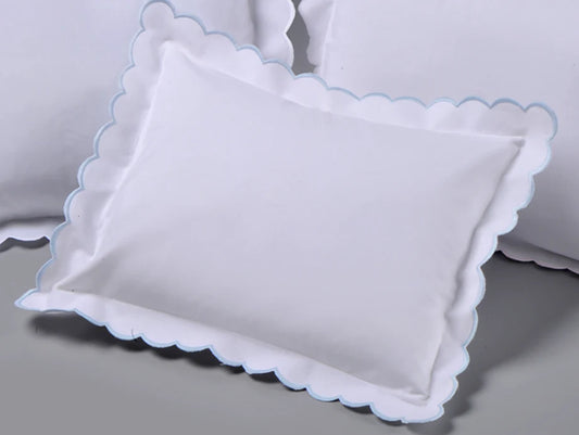 Double Thick Scallop Pillows