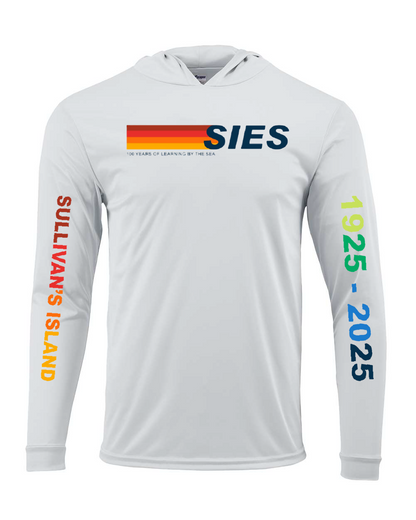 Youth Bahama Performance Hooded Long Sleeve T-Shirt Retro 100 Years SIES 102