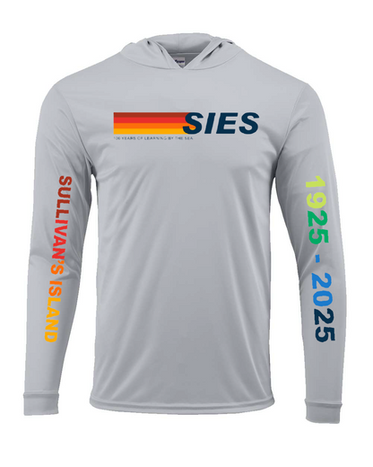 Youth Bahama Performance Hooded Long Sleeve T-Shirt Retro 100 Years SIES 102