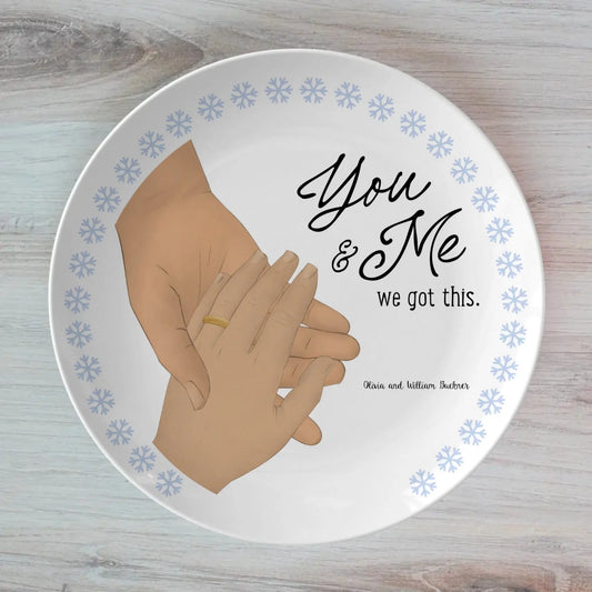 We Got This Customize Plate teelaunch An Initial Impression Single