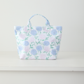 Waterproof Tote Bag PVC Beach Bag Hydrangea Horizon