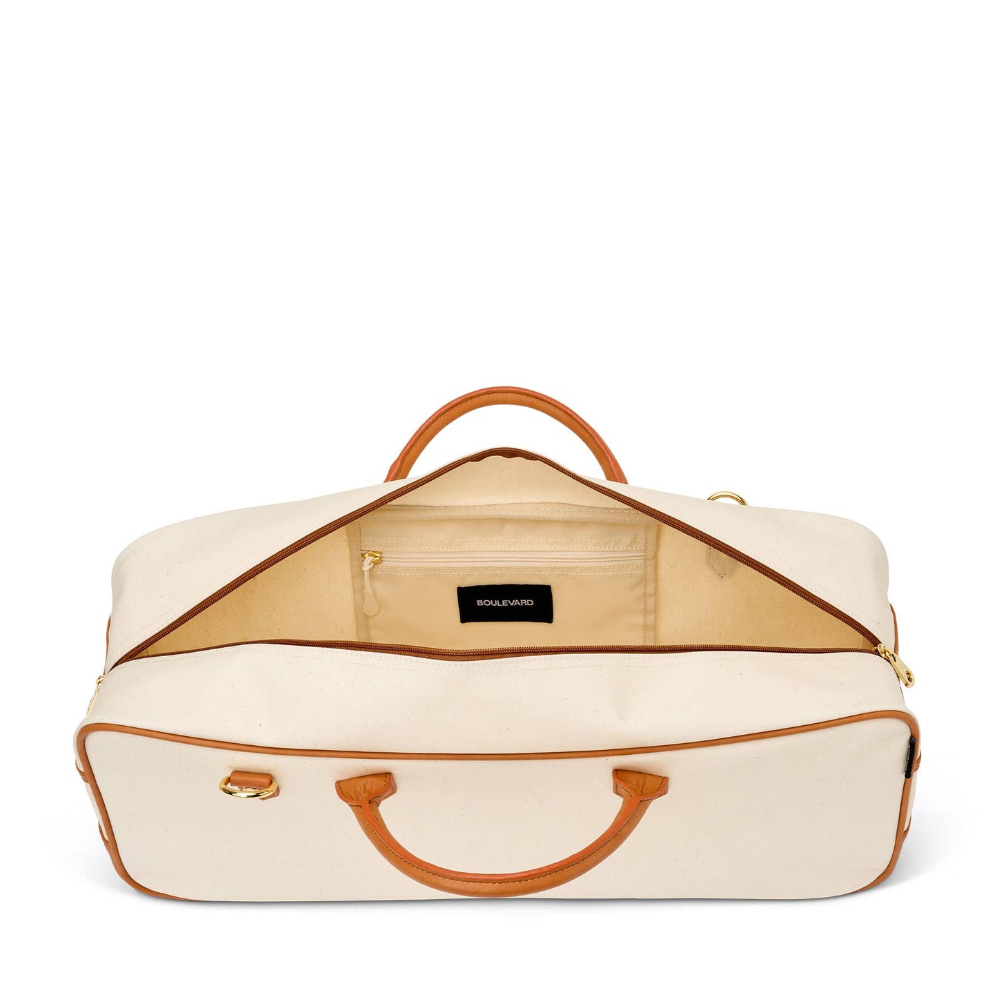 "Margo" Natural Mahjong Tote (Personalizable)