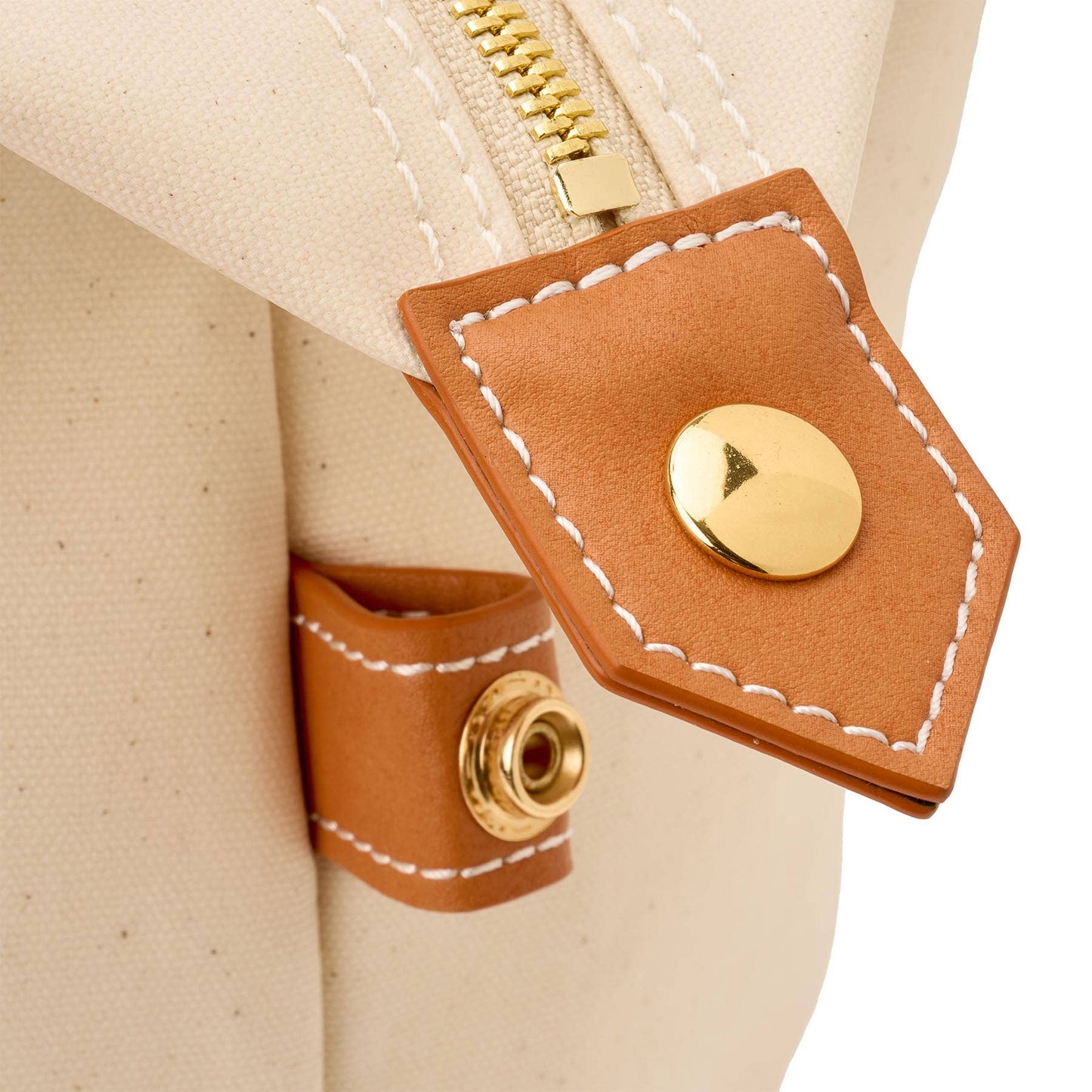 "Margo" Natural Mahjong Tote (Personalizable)