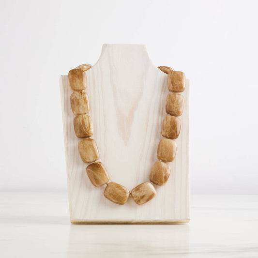 Hot Girls Pearls-Freezable Cooling Jewelry - Sand Chicklet Cooling Necklace