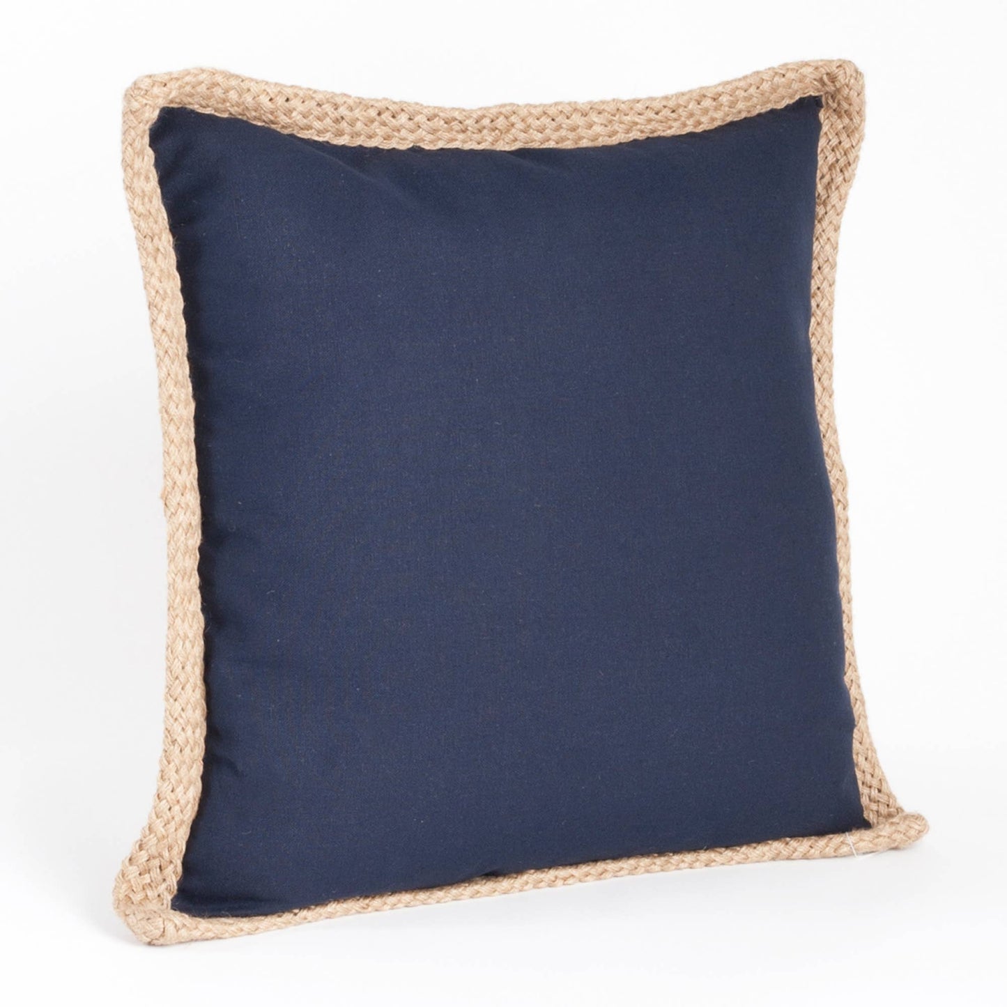 Jute Braided Pillow - Down Filled