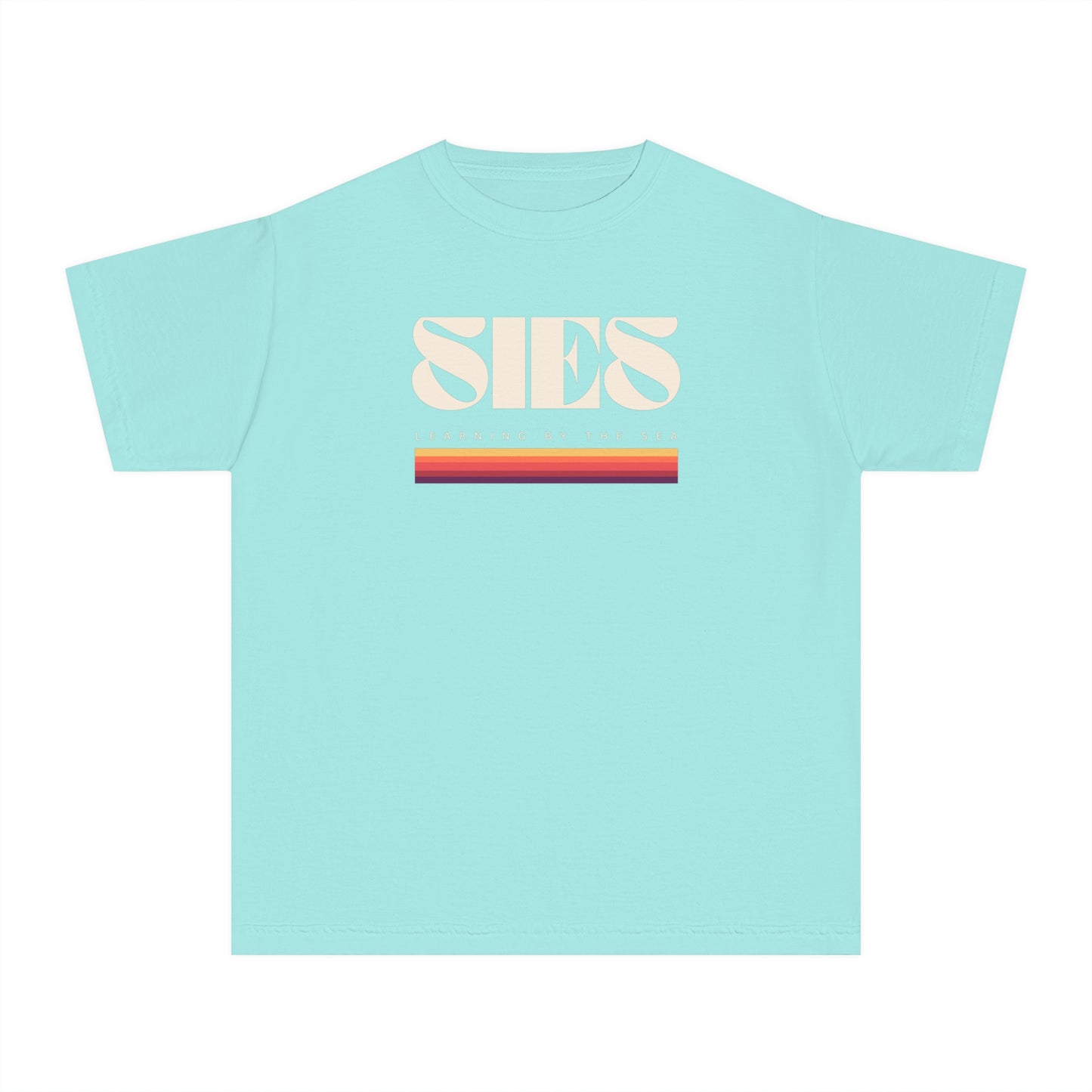 Youth Midweight Tee with Retro SIES Design, Cool Casual T-Shirt, Perfect for Summer, Gift for Teens, Vintage Style Top