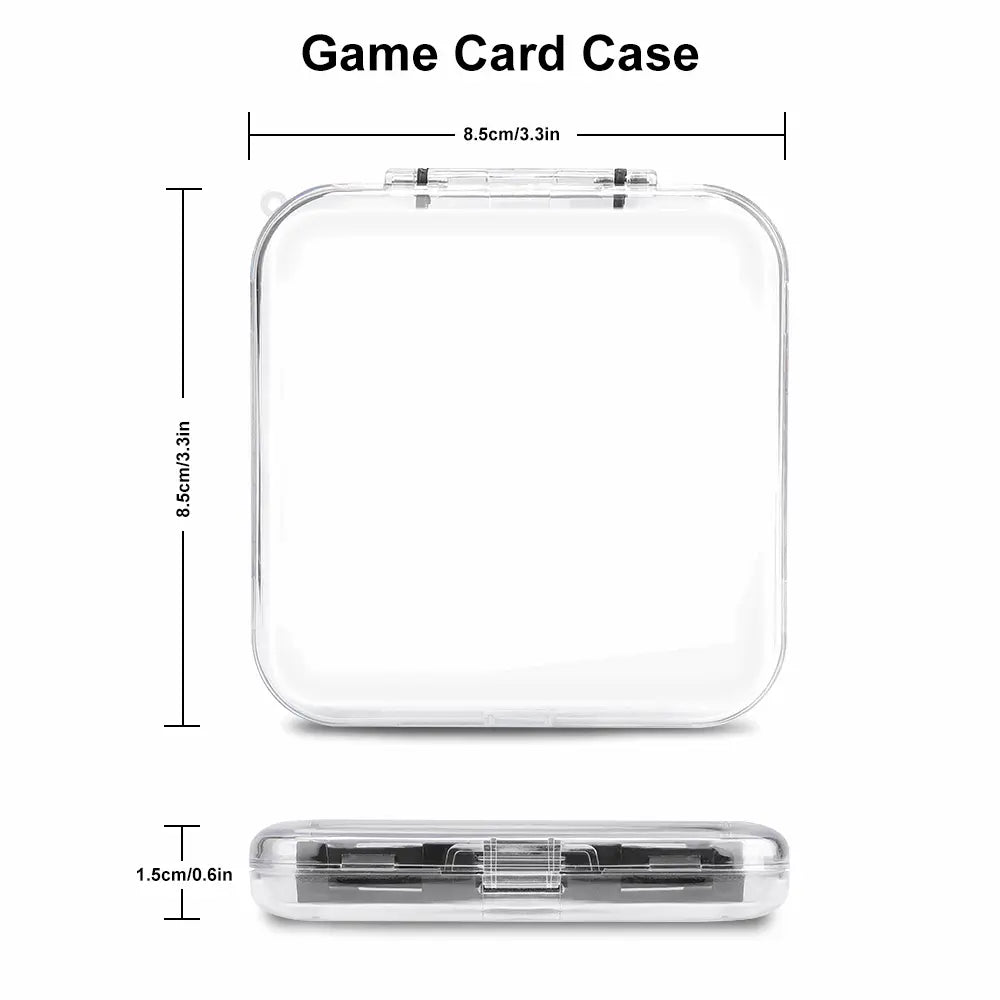 Custom Game Cards Storage Box Protective Box Includes 6 Slots