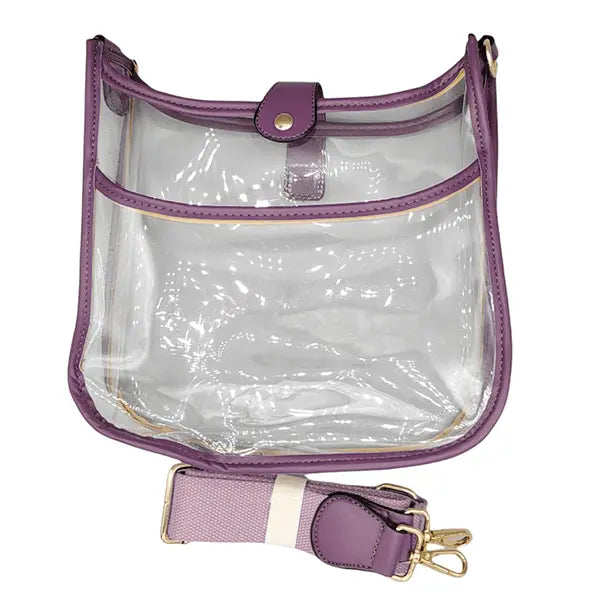 Game day Clear crossbody bag