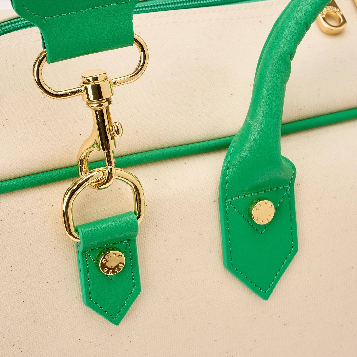 "Margo" Natural Mahjong Tote (Personalizable)