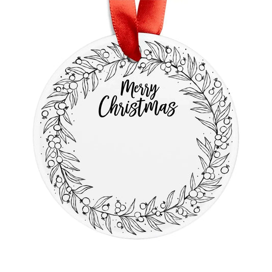 Acrylic Ornament with Ribbon - An Initial Impression