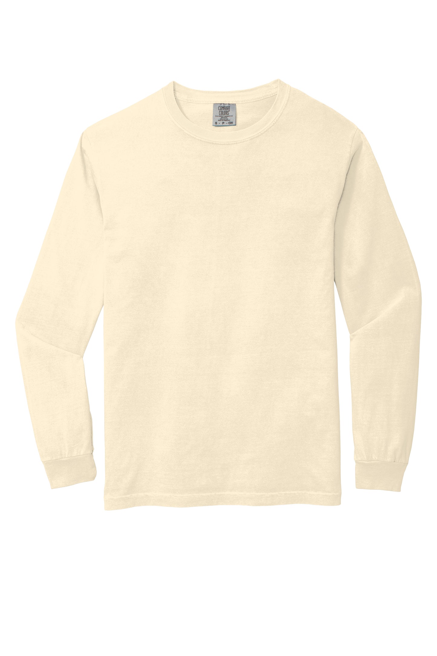 Heavyweight Ring Spun Long Sleeve Tee SIES