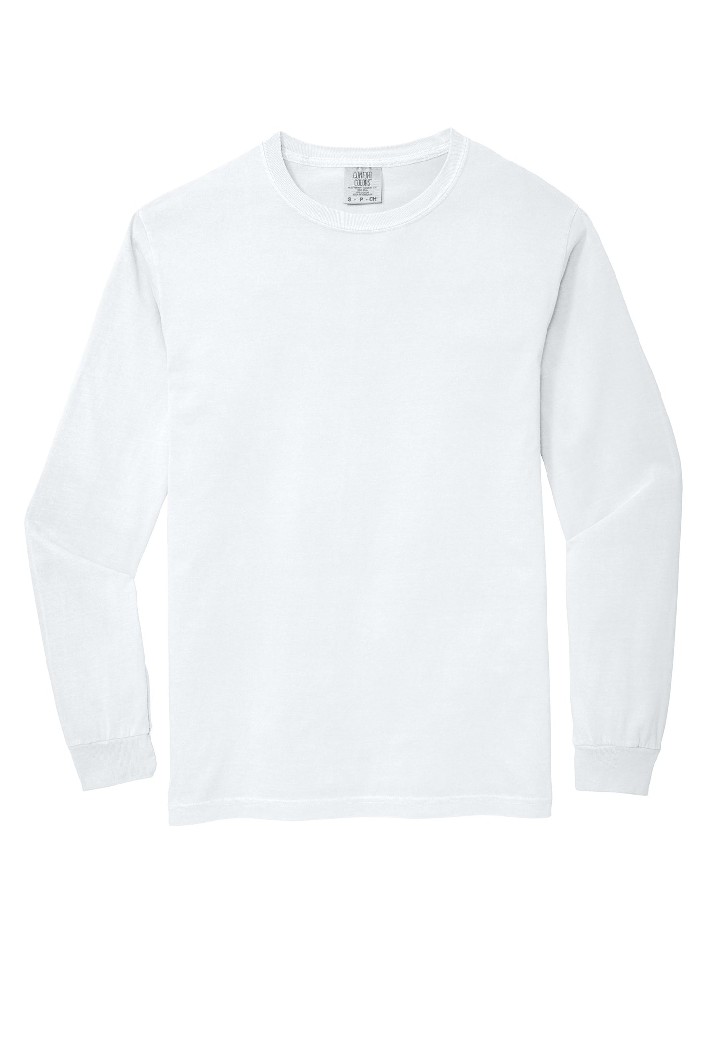 Heavyweight Ring Spun Long Sleeve Tee SIES