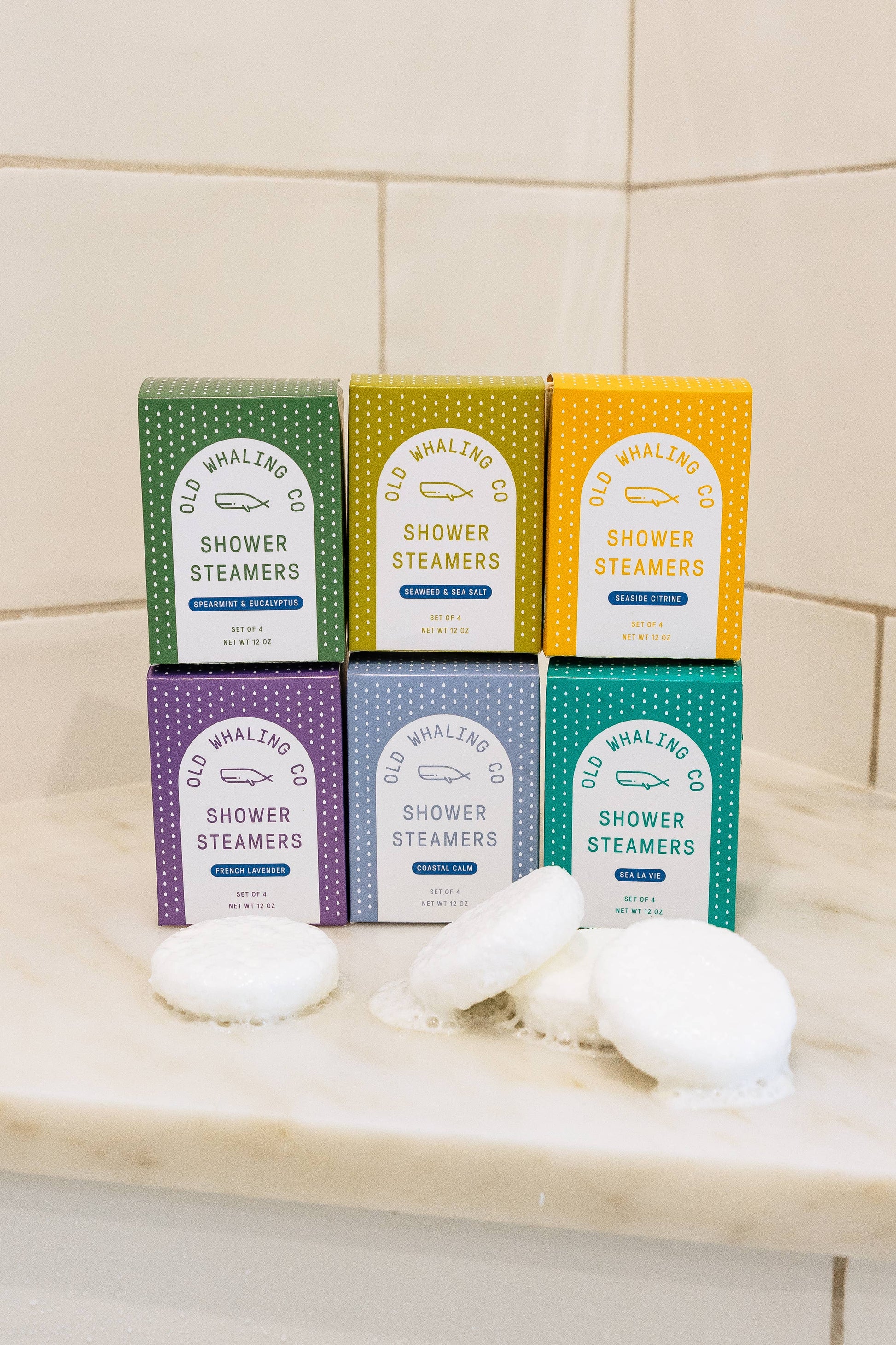 Old Whaling Company - Coastal Calm Shower Steamers - An Initial Impression