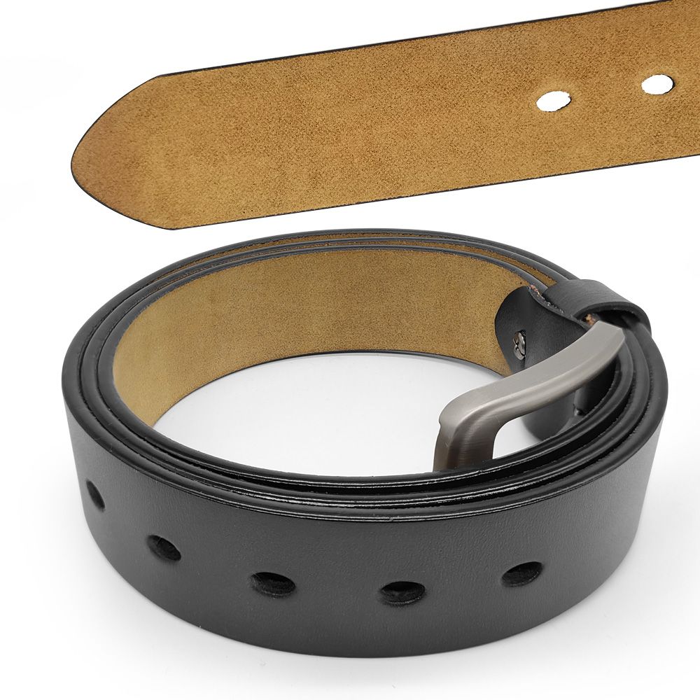 Tail Engraved Leather Belt