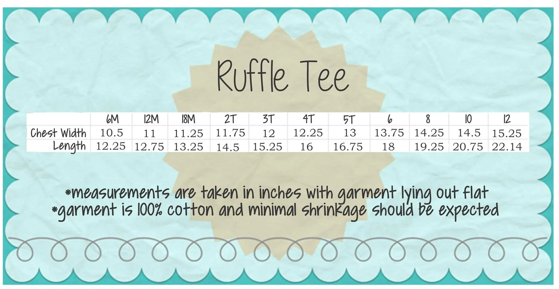 Girl's Short Sleeve Ruffle Tee Shirt - An Initial Impression