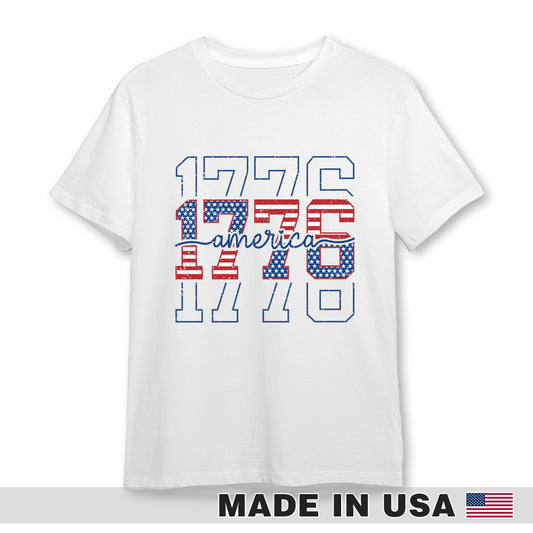 DTG Cotton T-Shirt (Print in USA)-White