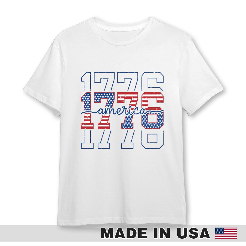 DTG Cotton T-Shirt (Print in USA)-White