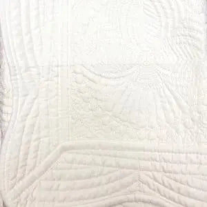 BABY HEIRLOOM QUILT Zsa Zsa & LoLLi An Initial Impression WHITE