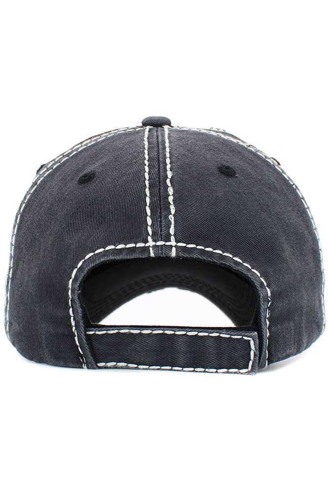 AS A MOTHER Vintage Ball Cap
