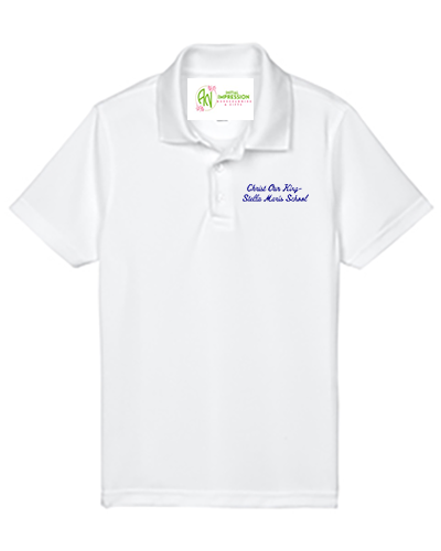 Jerzees Youth SpotShield™ Jersey Polo -Optional School Logos