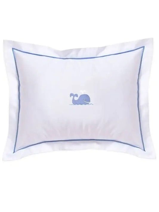 Baby Boudoir Pillow Cover - Whale
