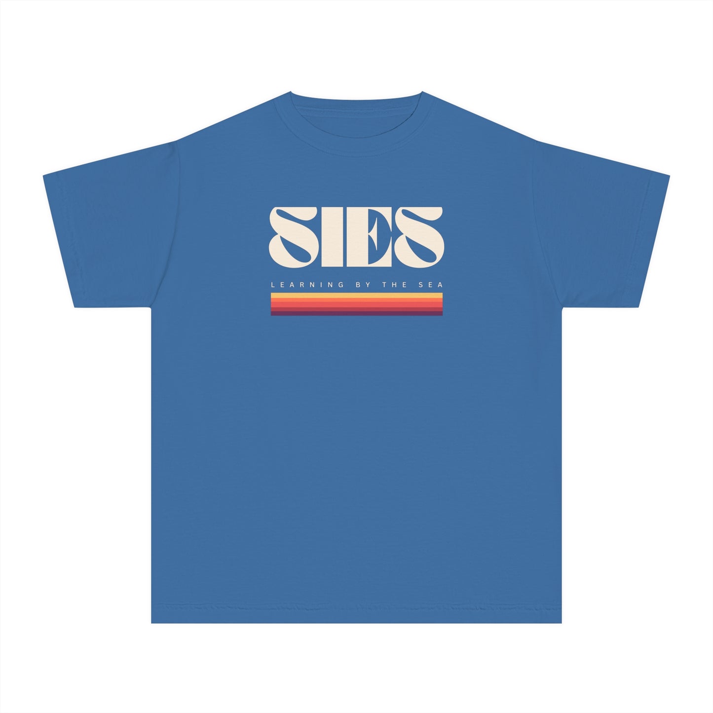 Youth Midweight Tee with Retro SIES Design, Cool Casual T-Shirt, Perfect for Summer, Gift for Teens, Vintage Style Top