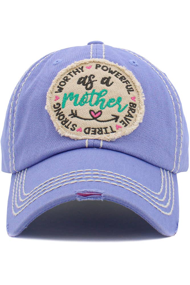 AS A MOTHER Vintage Ball Cap