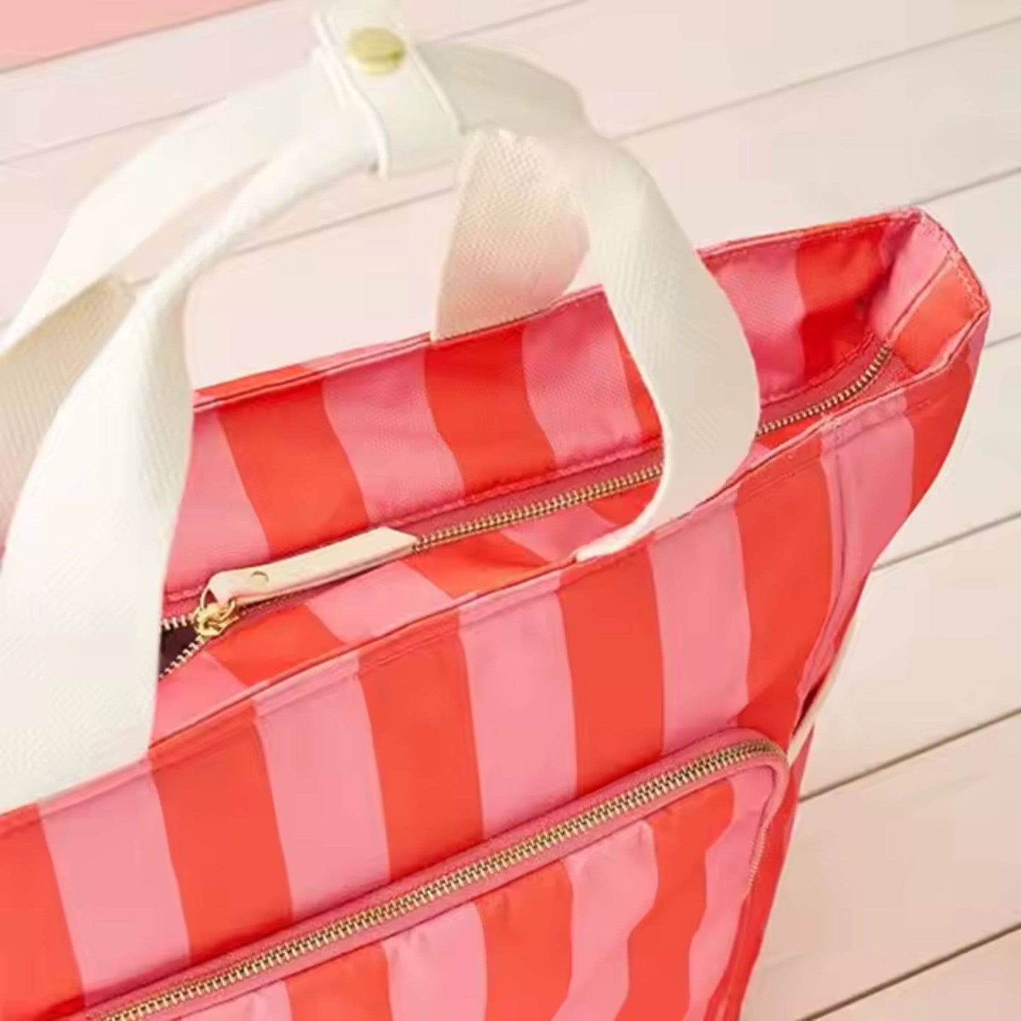 Monogrammable Blank Cooler Tote Bag