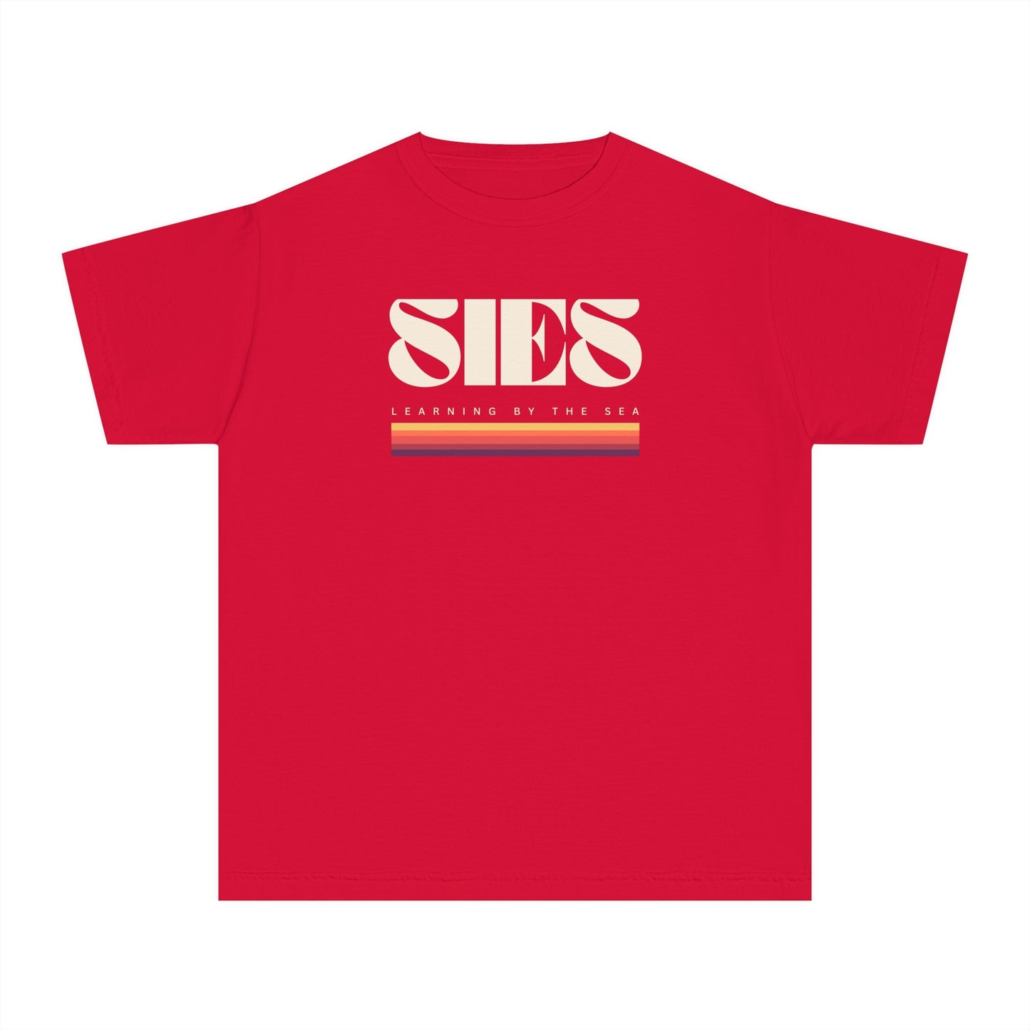 Youth Midweight Tee with Retro SIES Design, Cool Casual T-Shirt, Perfect for Summer, Gift for Teens, Vintage Style Top