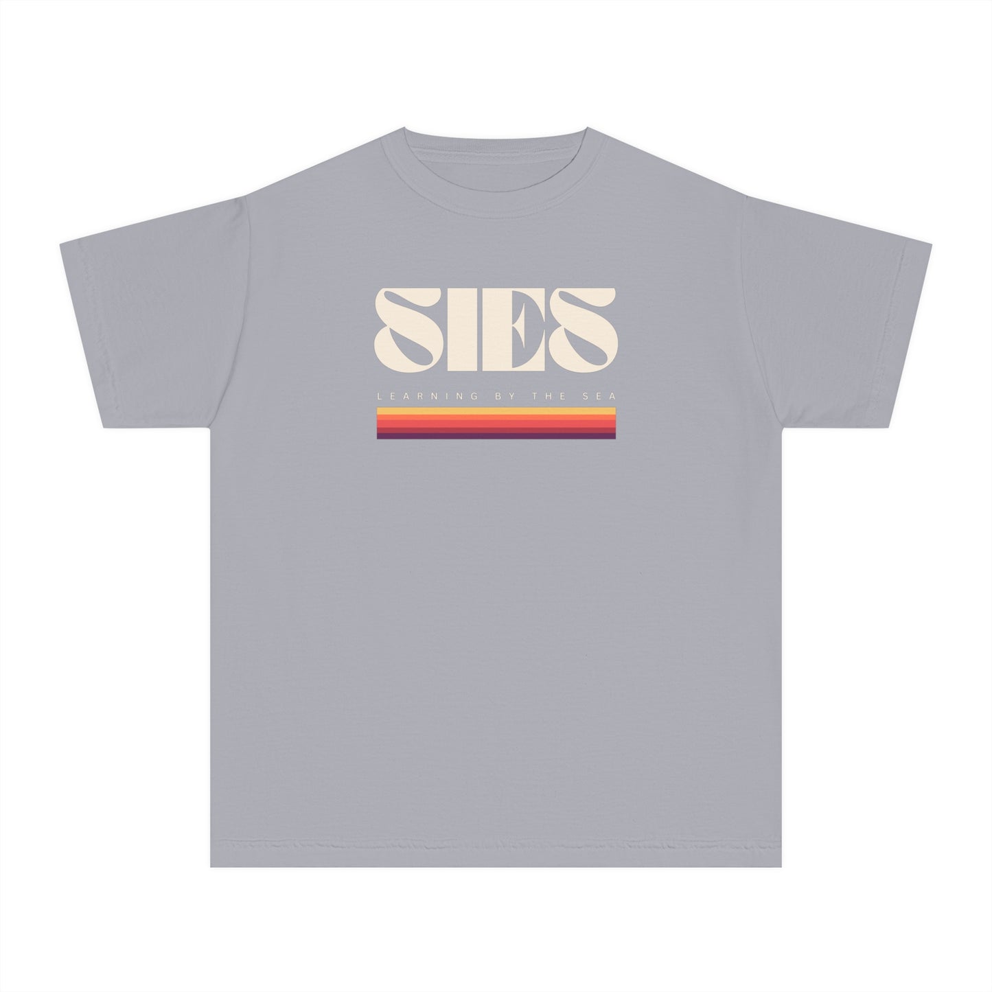 Youth Midweight Tee with Retro SIES Design, Cool Casual T-Shirt, Perfect for Summer, Gift for Teens, Vintage Style Top