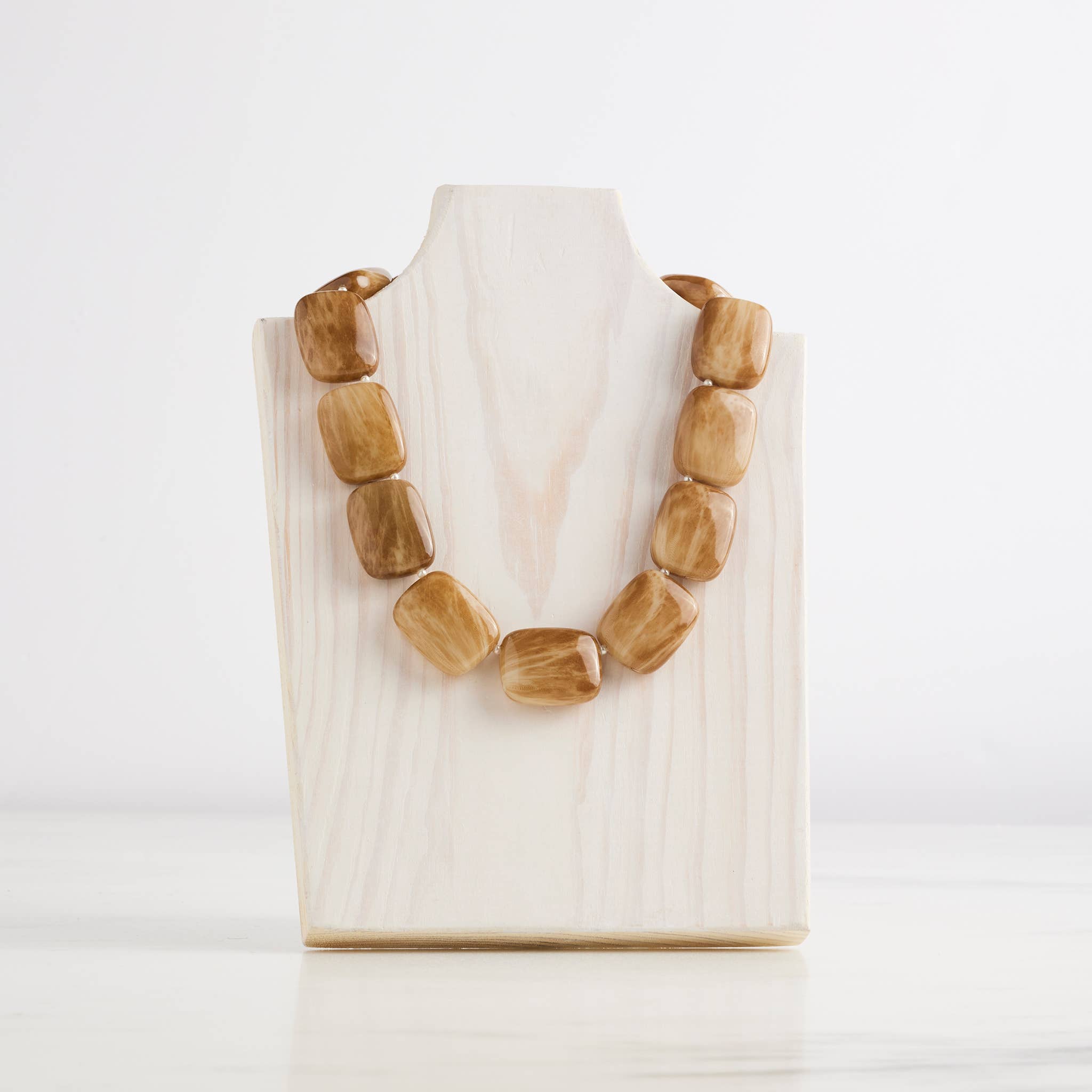 Hot Girls Pearls-Freezable Cooling Jewelry - Sand Chicklet Cooling Necklace