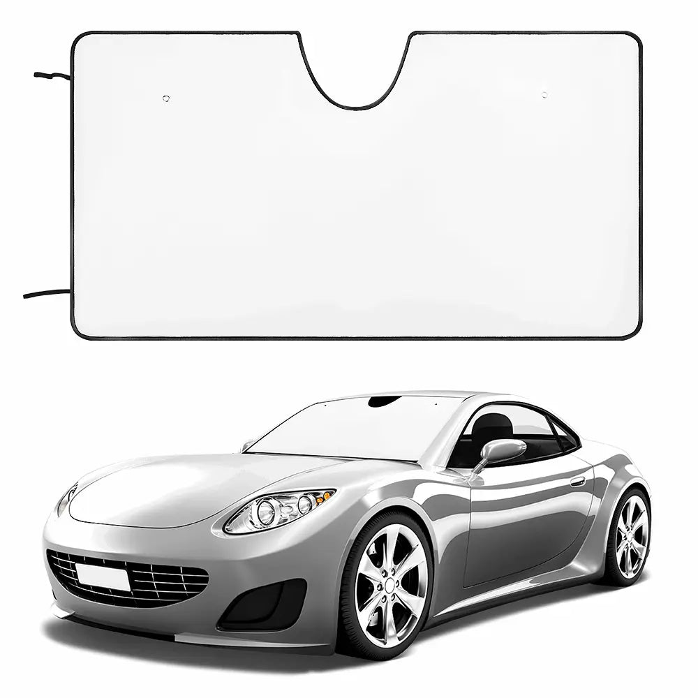 Custom Car's Windshield Aluminum Foil Sunshade Car Sun Visor