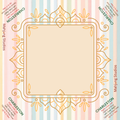 Mahjong Studios - Pastel Luxe Mahjong Mat -  33 x 33 - Ships Rolled