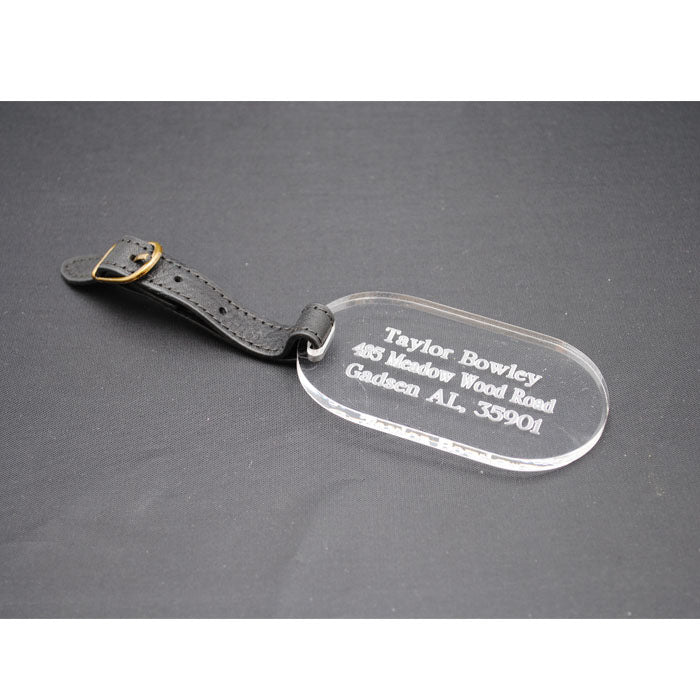 ACRYLIC LUGGAGE TAG