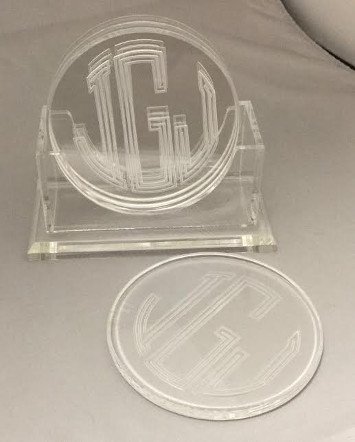 4-COASTER W/ HOLDER