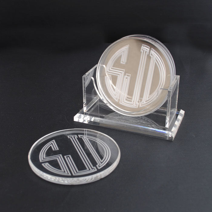 4-COASTER W/ HOLDER