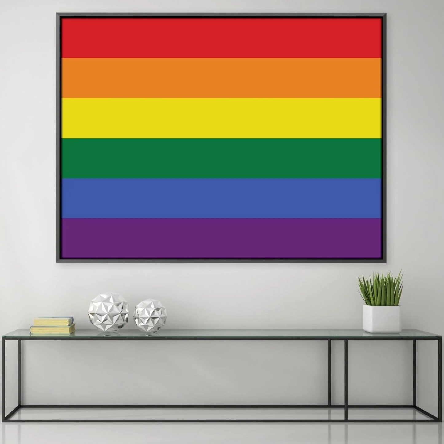 Pride Flag Canvas