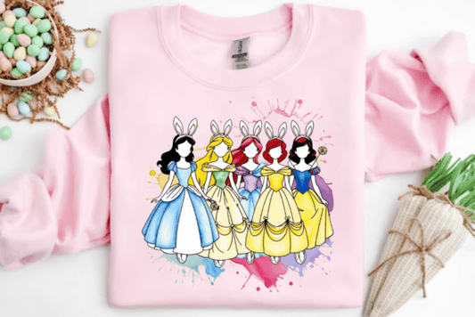 Kids Tee - Easter  Princesses Design