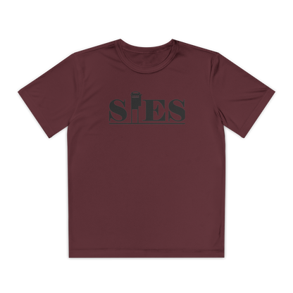 Youth  Moisture Wicking Tee with CLASSIC LOGO SIES
