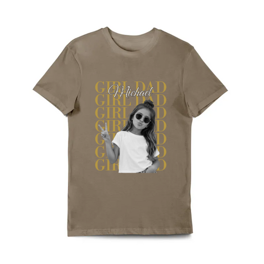 Girl Dad Heavy Cotton T-Shirt