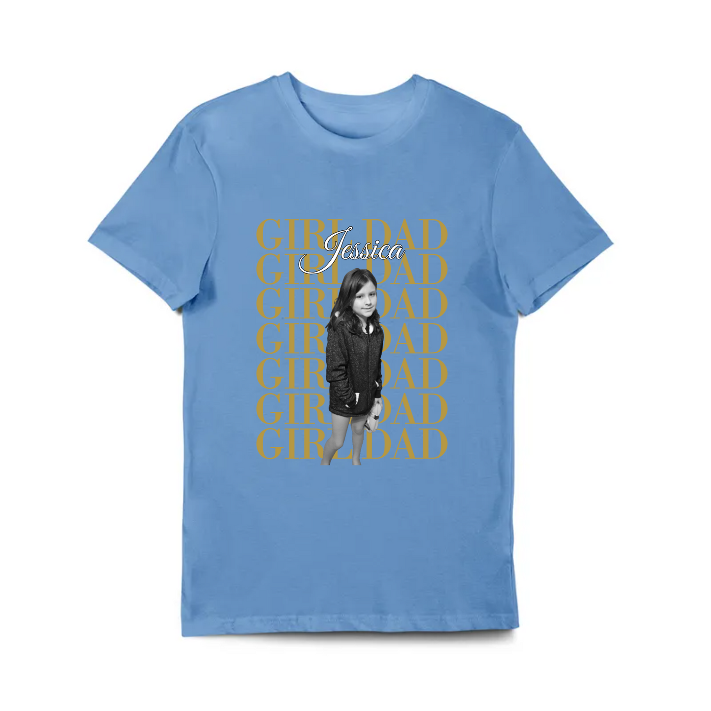 Girl Dad Heavy Cotton T-Shirt