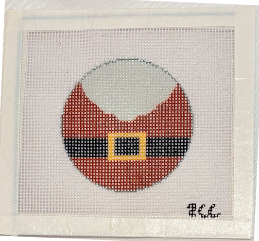 2CC  NC  Santa NEEDLEPOINT CANVAS