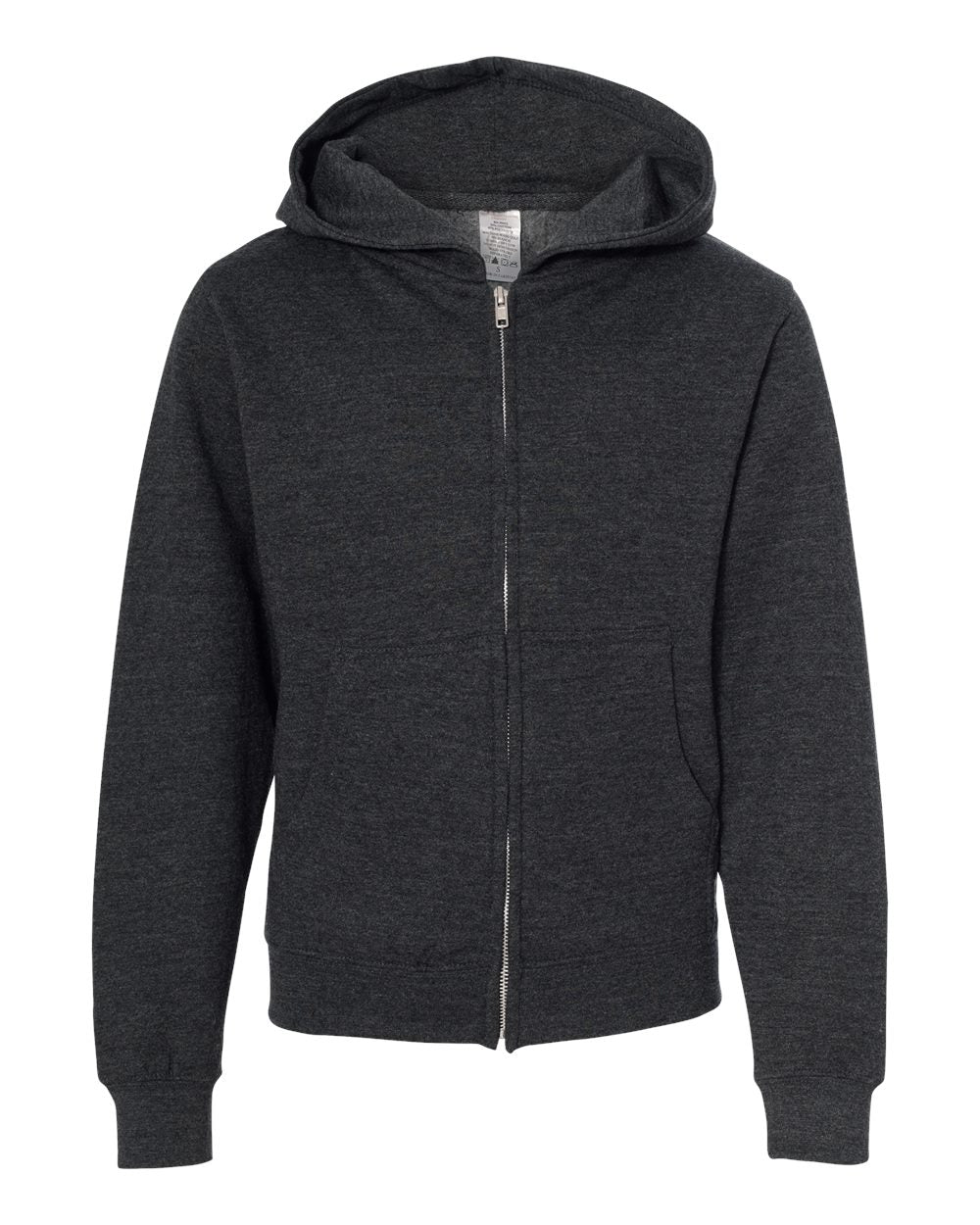 Youth Midweight Full-Zip Hooded Sweatshirt SIES