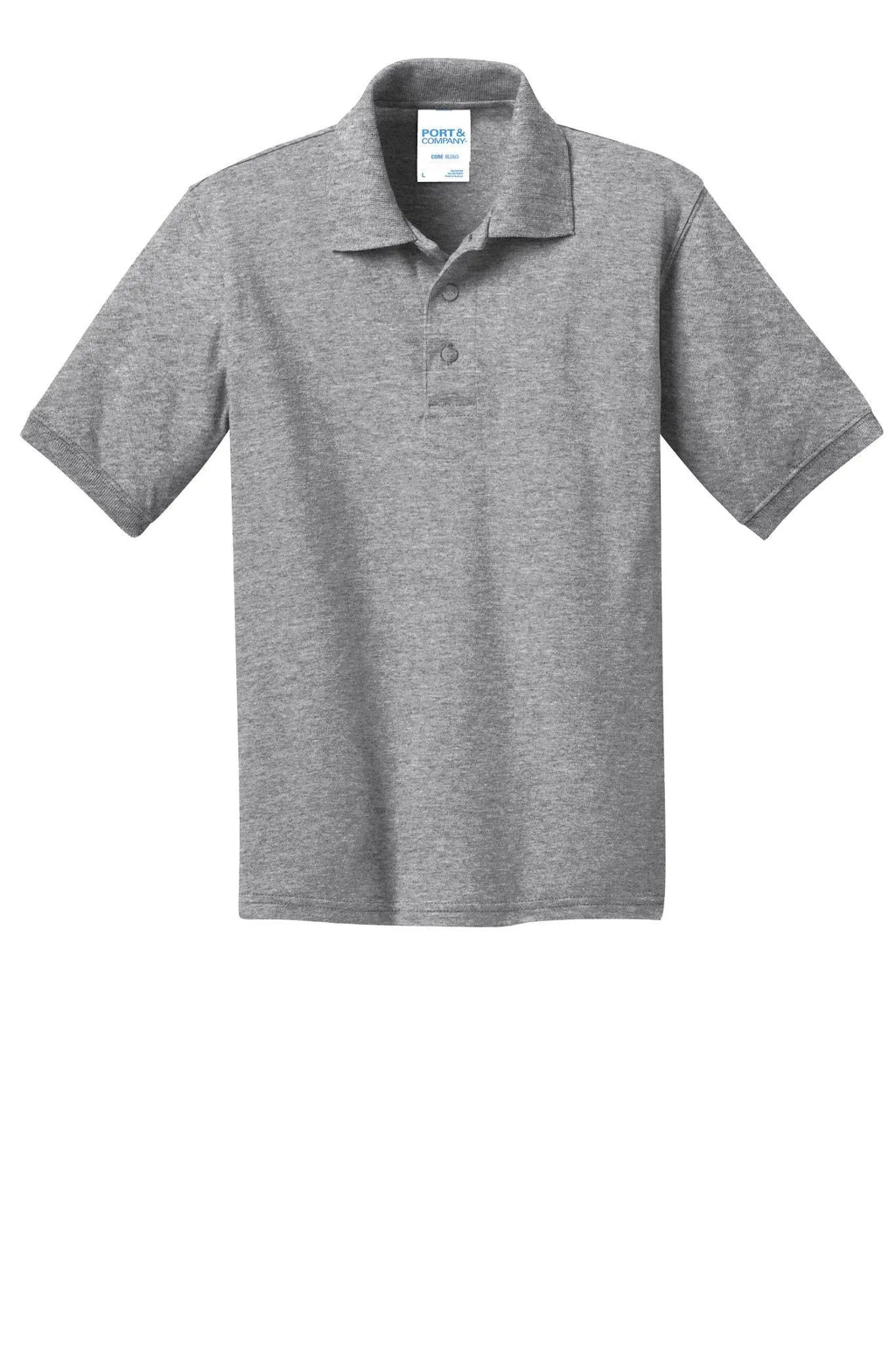 Youth UV MicroPique Polo An Initial Impression An Initial Impression GREY-CONCRETE-YXL