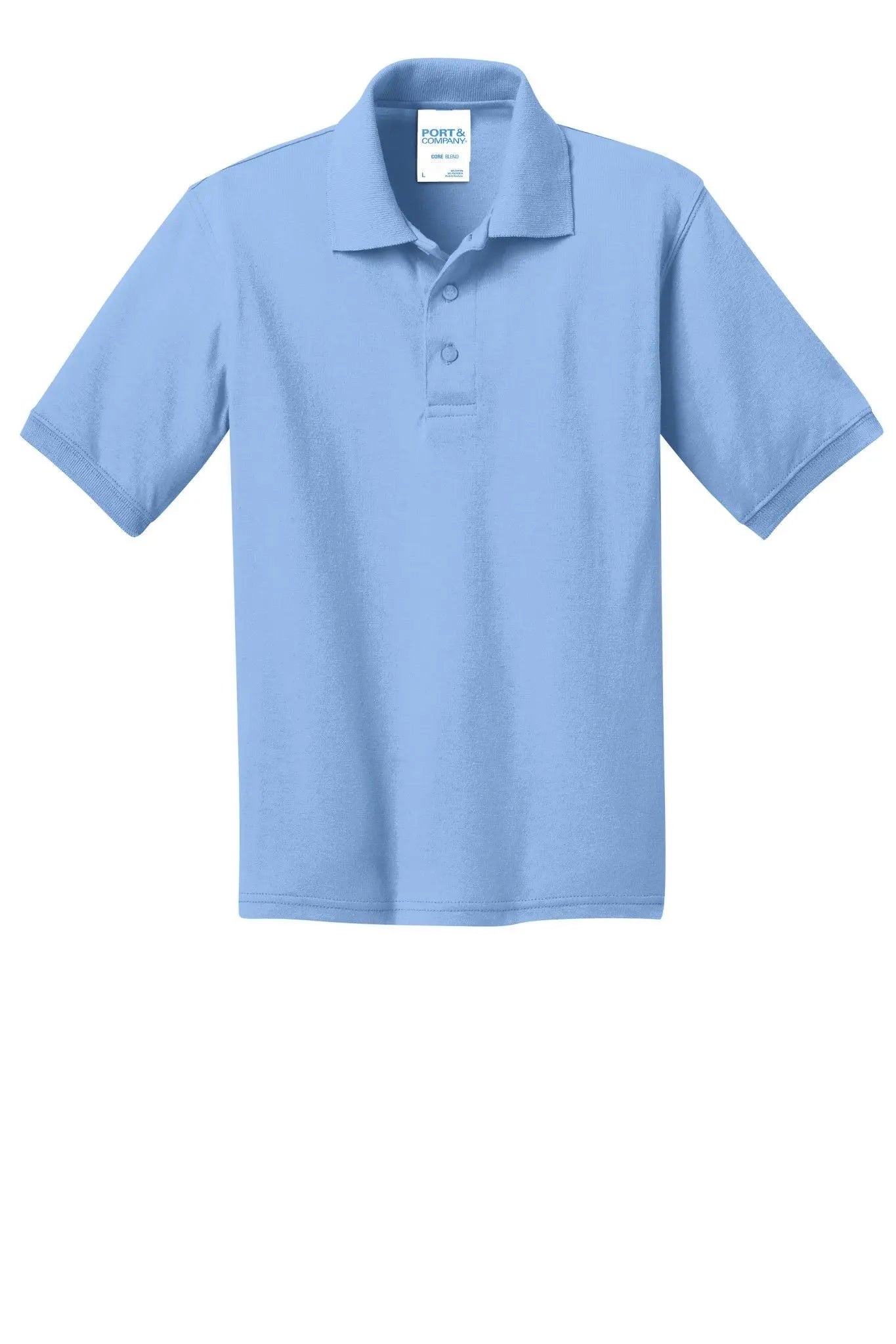 Youth UV MicroPique Polo An Initial Impression An Initial Impression CAROLINA-BLUE-YXL