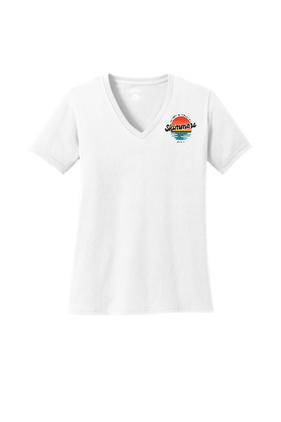 Heavy Cotton Women's V-Neck T-Shirt
