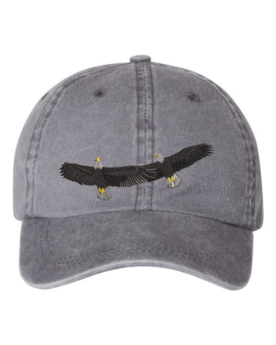 "One In A Million Moment" cap with Mitch Schlimer's "signature" capture of a mating pair of Eagles Holding Wings in flight.