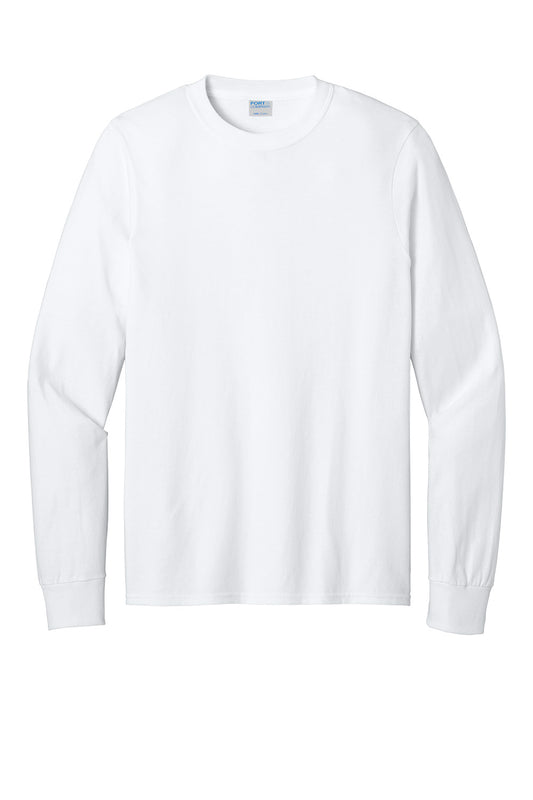ADULT LONG SLEEVE 100% COTTON TEE
